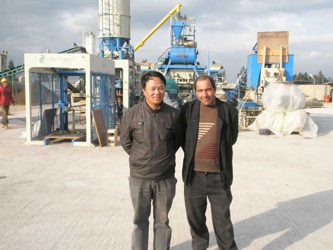 烏(wū)茲别克斯坦(tǎn)磚機客戶